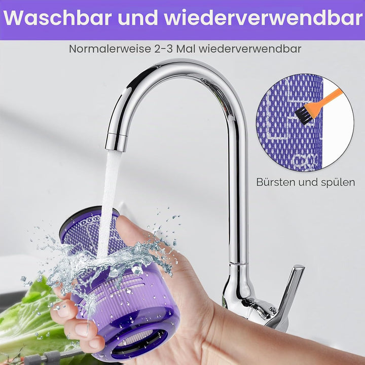 (5 Stück) V12 Slim Detect Slim Ersatz HEPA Filter für Dyson V12 Detect Slim Absolute/Complete/Motorh