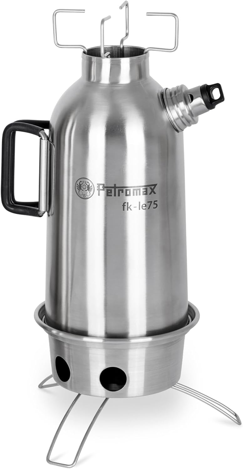 Petromax Feuerkanne Edelstahl in verschiedenen Grössen 0,75 Liter, 0,75 Liter