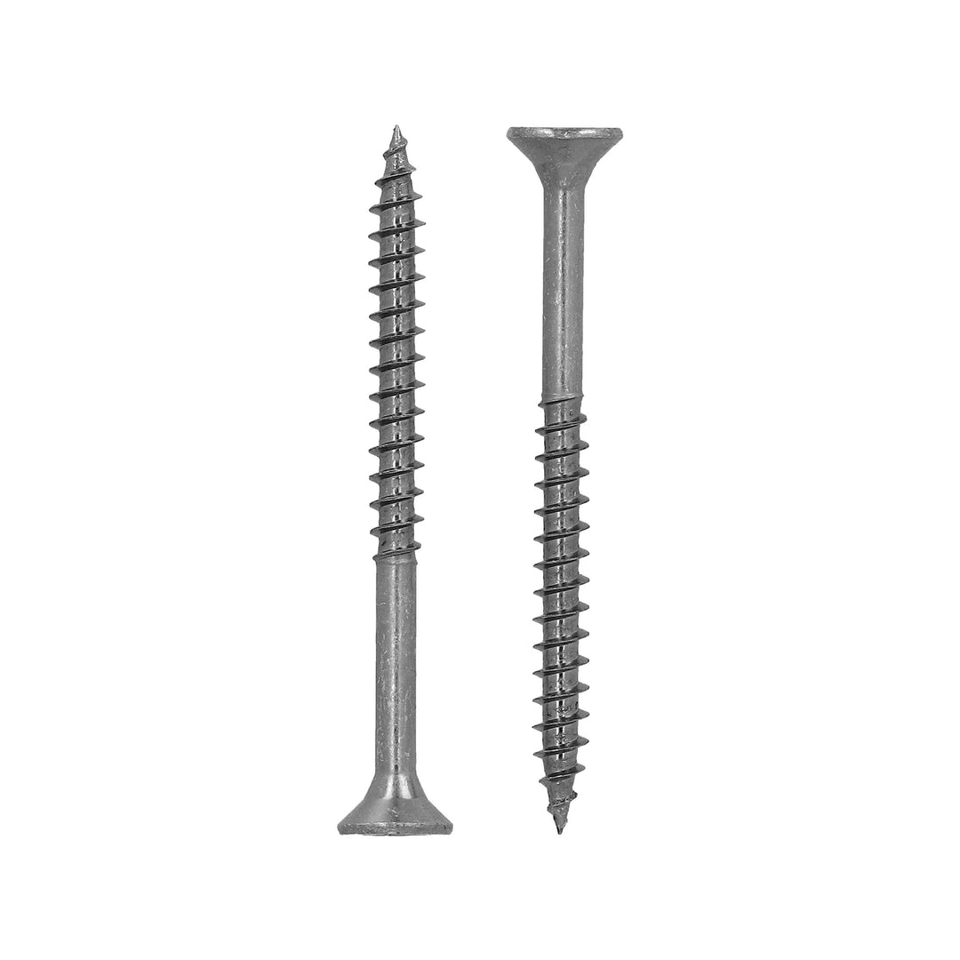 HELPMATE - Universalschrauben Senkkopf 5,0x60 Edelstahl A2 Rostfrei - 100 Stück Holzschrauben mit PZ
