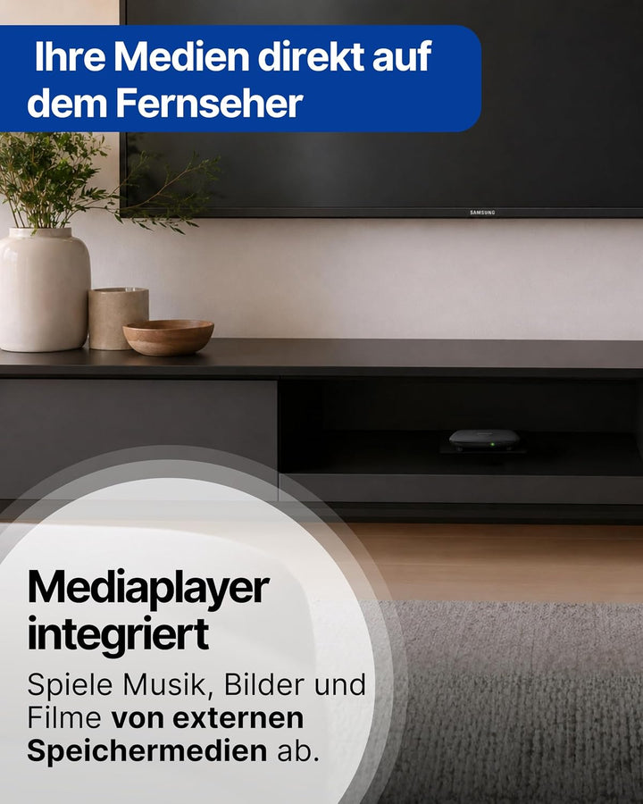 SCHWAIGER DSR400HD HD-SAT-Receiver, Schwarz