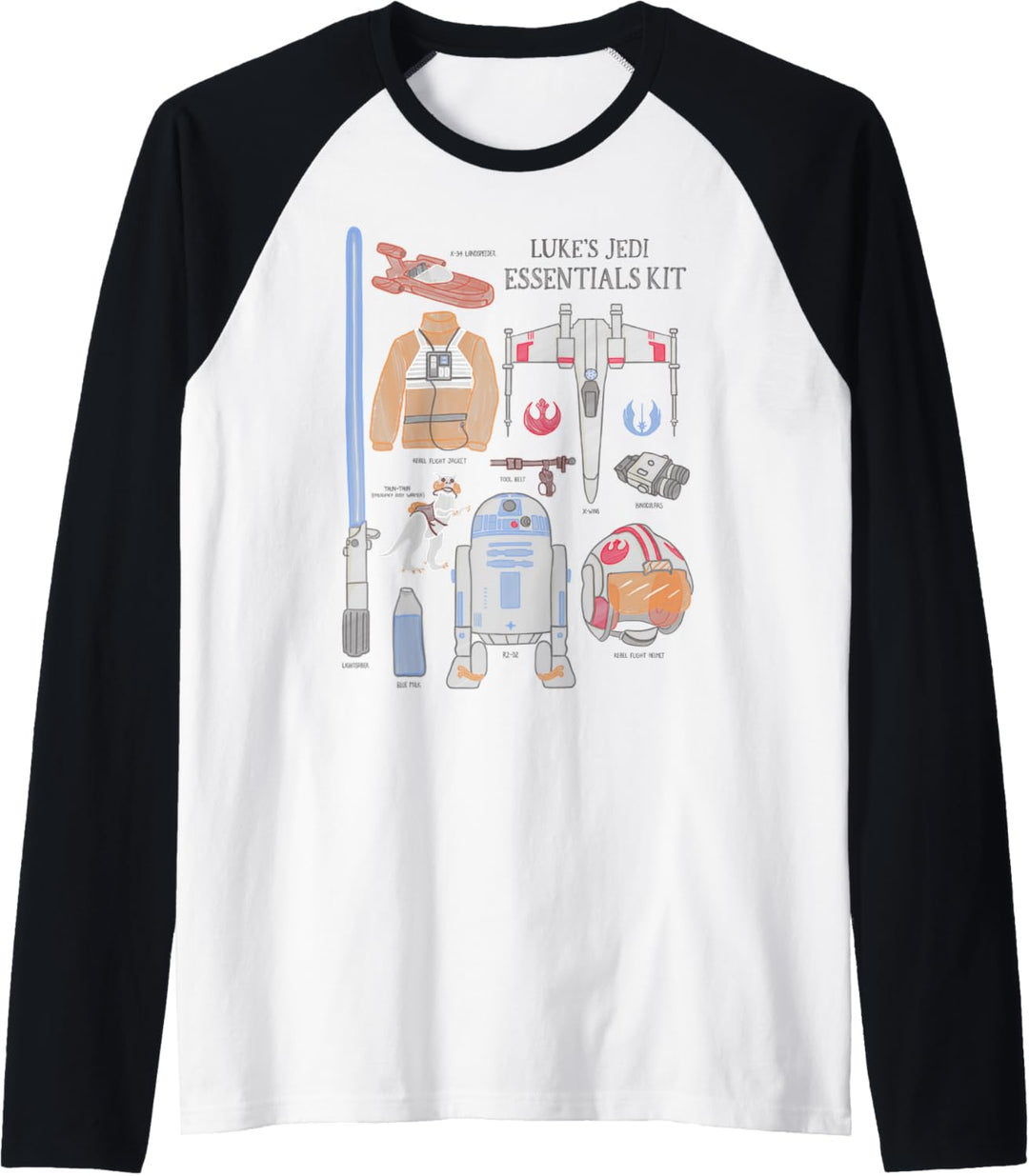 Star Wars Luke's Jedi Essentials Kit Raglan