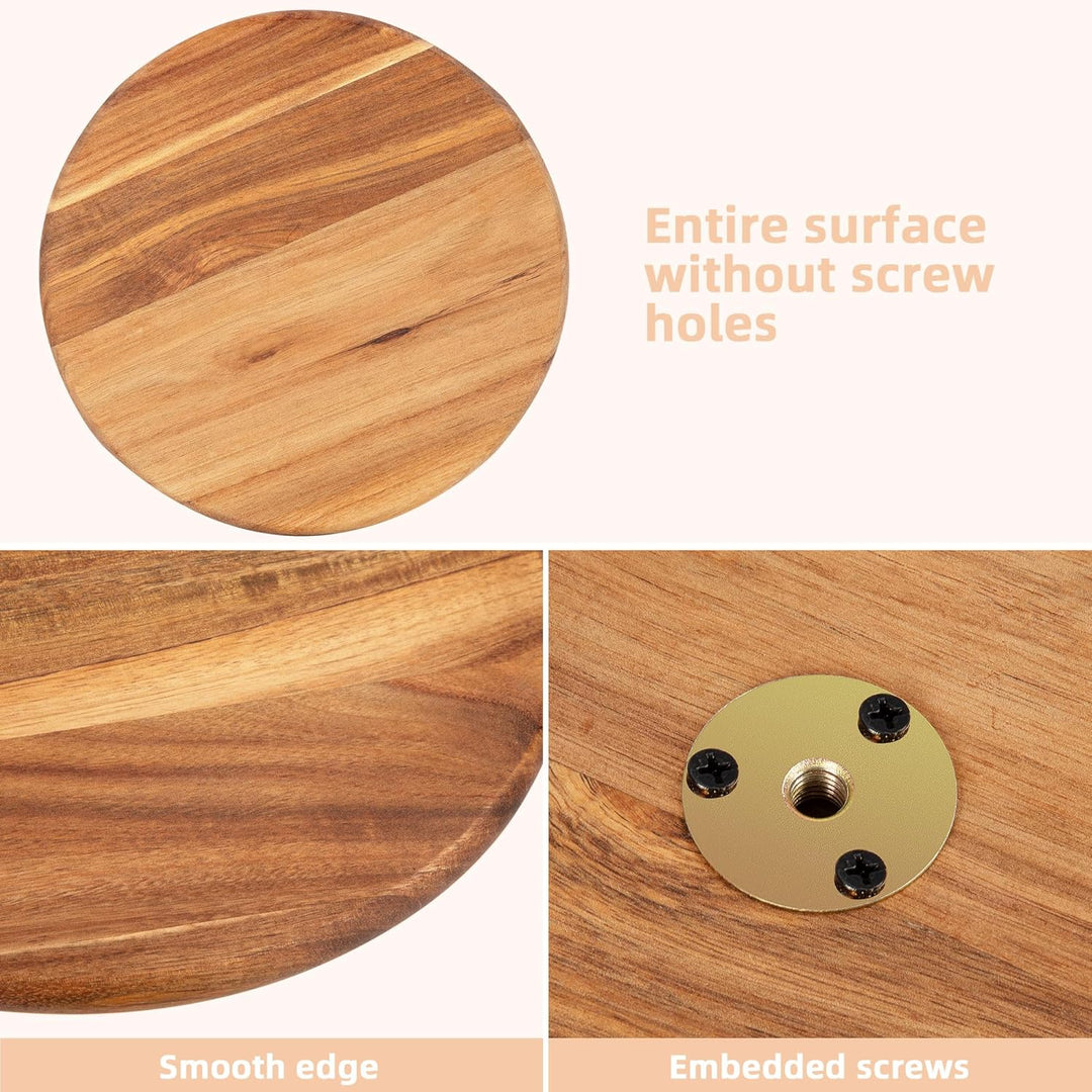 Etagere Tortenständer/Cupcake Ständer aus Holz 4 Etagen | Desser Halter Turm Serviertablett mit mehr