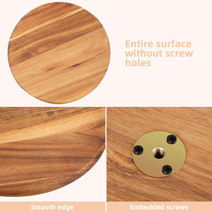 Etagere Tortenständer/Cupcake Ständer aus Holz 4 Etagen | Desser Halter Turm Serviertablett mit mehr