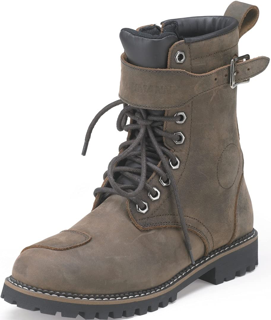 Kochmann Rider wasserdichte Motorradstiefel (Brown,44) 44 EU Braun, 44 EU Braun