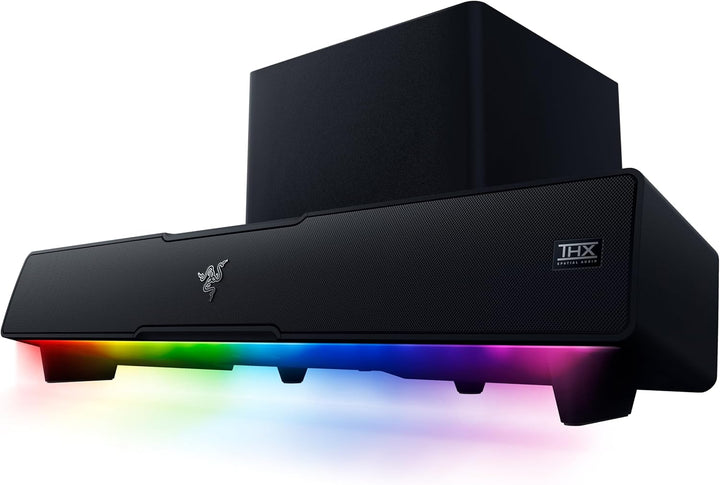 Razer Leviathan V2 - PC-Gaming-Soundbar (mit Dolby 5.1 Surround Sound, leistungsstarkem Subwoofer fü