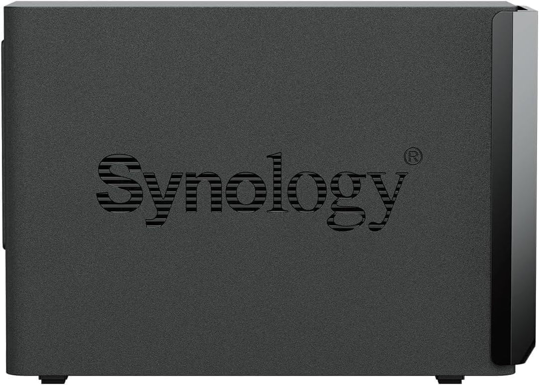 Synology DS224+ 2-Bay Diskstation NAS (Intel Celeron J4125 4-Core 2.0 GHz 2GB DDR4 RAM 2xRJ-45 1GbE