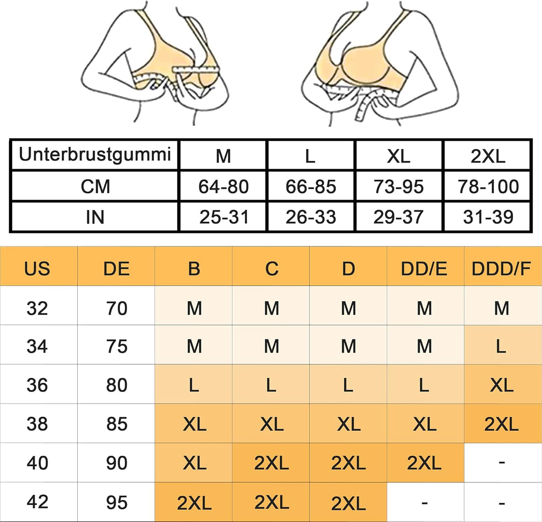 iloveSIA® Abpumpen BH Pump BH Ohne Bügel Milchpumpe BH Nursing Bra Pump Still BH XXL Farbe Schwarz+s