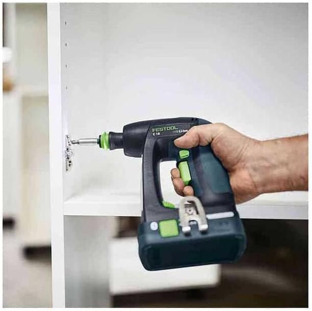 Festool Akku-Bohrschrauber C 18-Basic-4,0 | 18 V, 2 Gänge, CENTROTEC, FastFix | inkl. 4,0-Ah-Akku, W