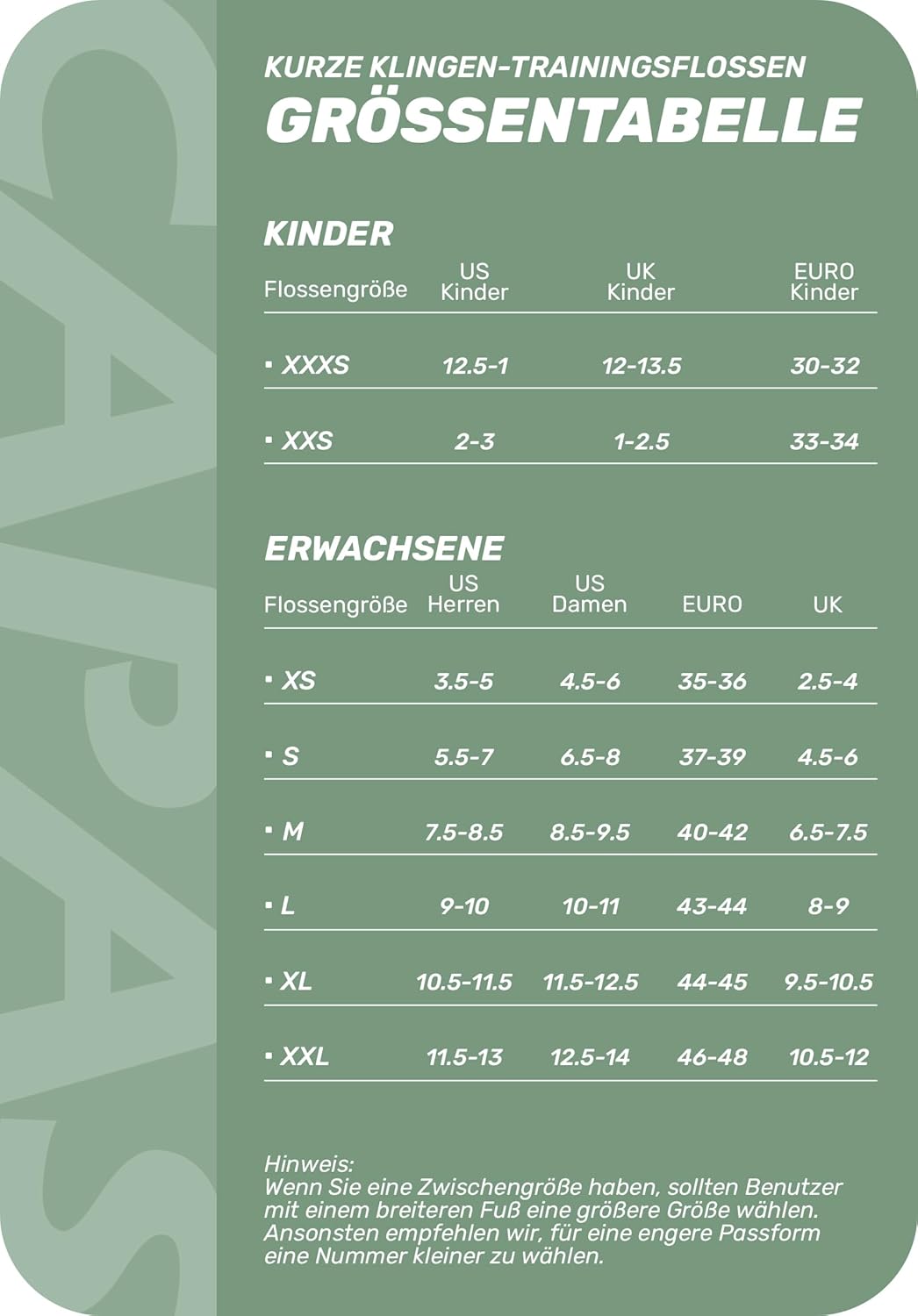 CAPAS Kurze Trainingsflossen für Schwimmen | Komfortable Silikon Schwimmflossen | Kurzflossen | Tauc