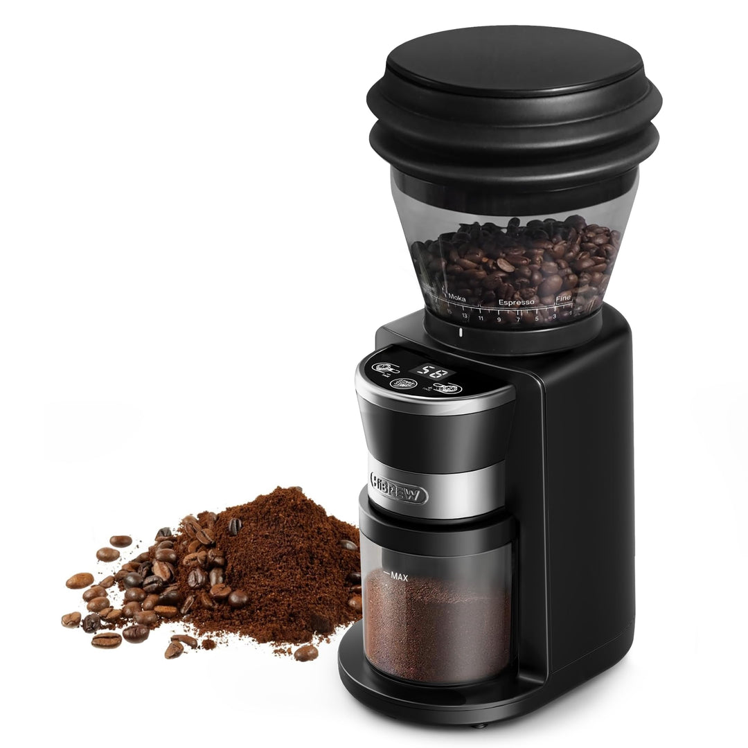 HIBREW G3 Kaffeemühle, 31 Präzisionsstufen, elektrische Kaffeemühle für Wasserkocher Turque/Espresso
