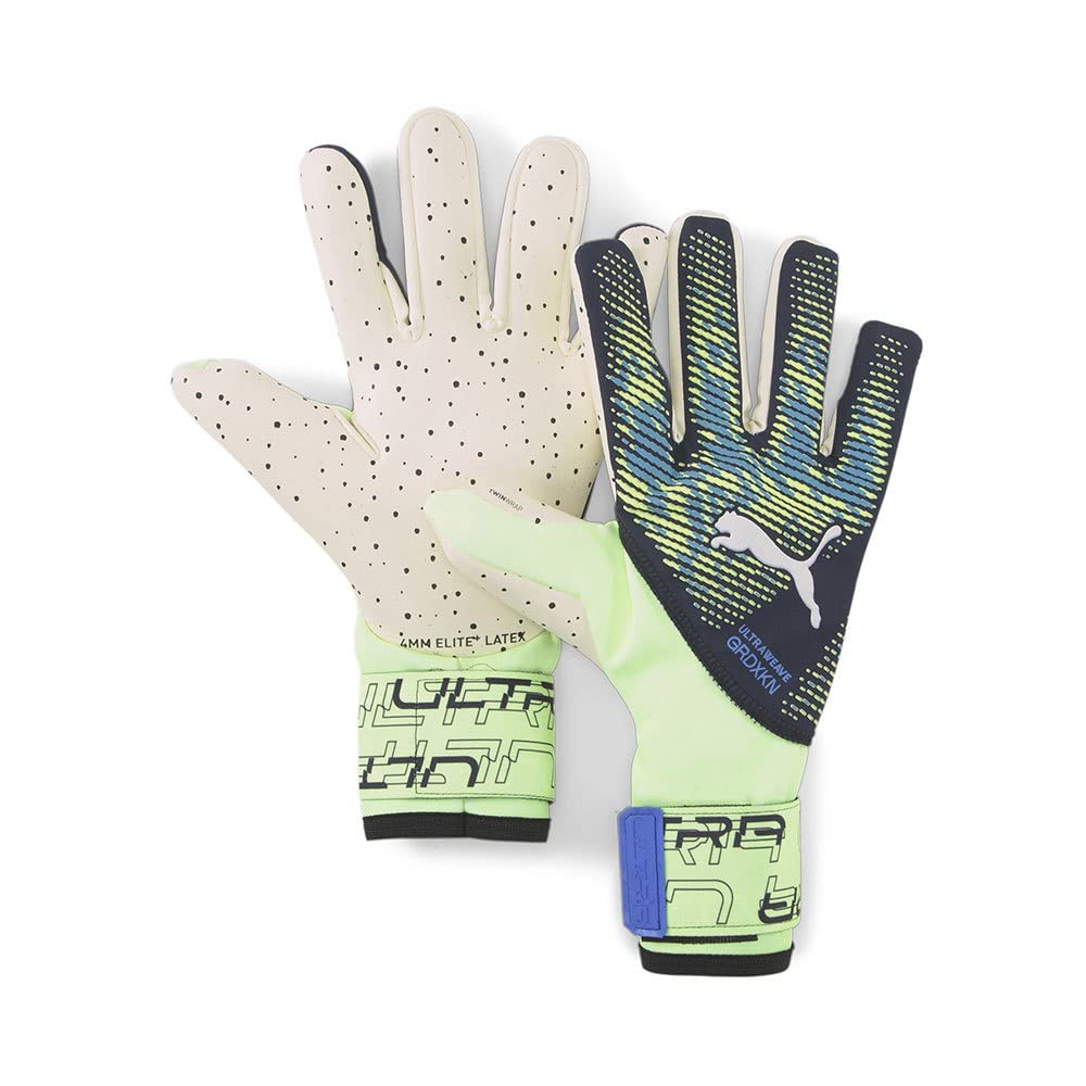 PUMA Ultra Ultimate 1 NC Torwarthandschuhe Pursuit Ohne Geschlecht gelbblau 7.5, gelbblau 7.5