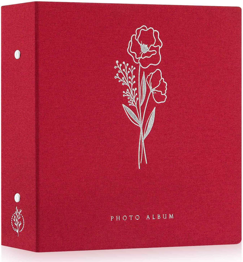 Lanpn Fotoalbum 10x15 1000, Extra Grosses XXL Leinen Einstecken Einsteckalbum für Hoch und Querforma