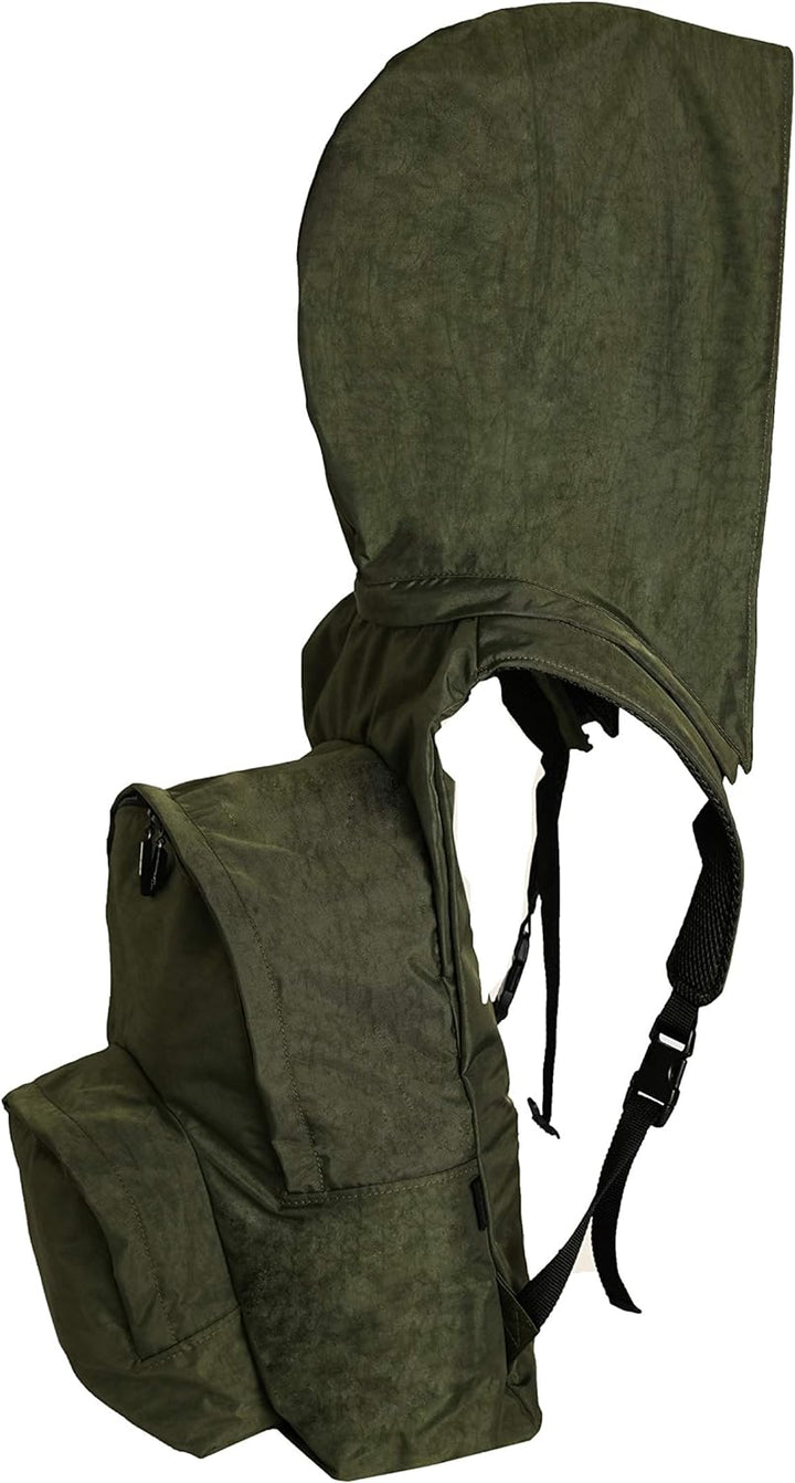 MorikukkoMorikukko Hooded Backpack Kool Green KhakiUnisex-ErwachseneRucksackGrün (Kool Green Khaki)3