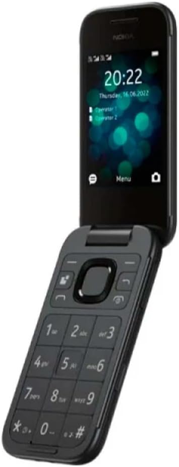 Nokia 2660 Klapp Feature All Carriers 0,05 GB Phone mit 2,8" Display, zoombare Benutzeroberfläche, N