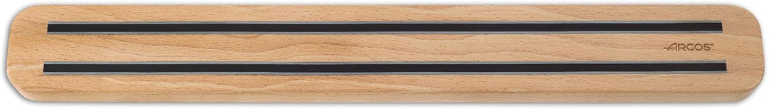 Arcos Magnetischer Messerhalter Holz Buche - Sicherer & Eleganter Küchenaufbewahrung 40 cm x 5 cm