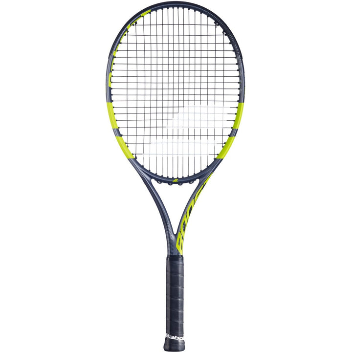 Babolat Boost Aero Strung Tennisschläger Graugrün/Gelb 4 1/4" Grip, 4 1/4" Grip