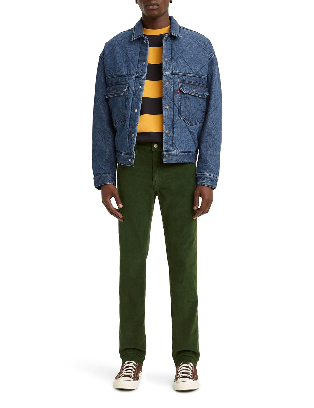 Levi's Herren 511 Slim Fit Jeans 38W / 34L Mountain View Cord Gd, 38W / 34L Mountain View Cord Gd
