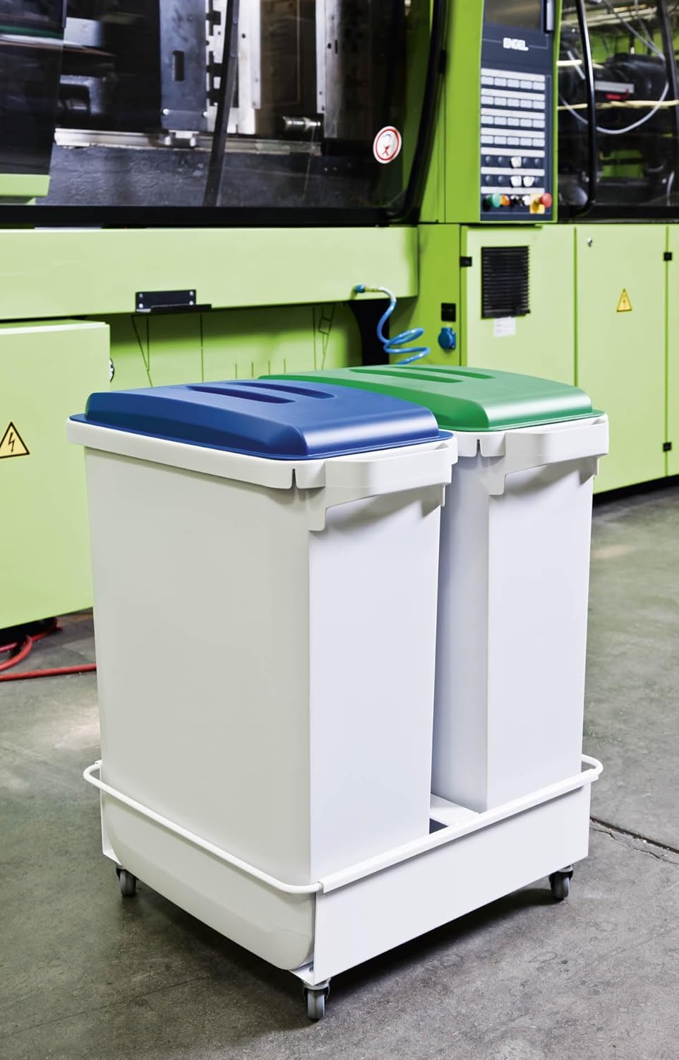 Durable 1800497050 Deckel Durabin Lid für 60 Liter, grau Deckel Grau, Deckel Grau
