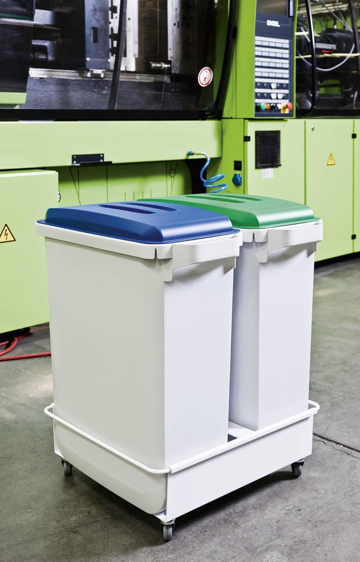 Durable 1800497050 Deckel Durabin Lid für 60 Liter, grau Deckel Grau, Deckel Grau