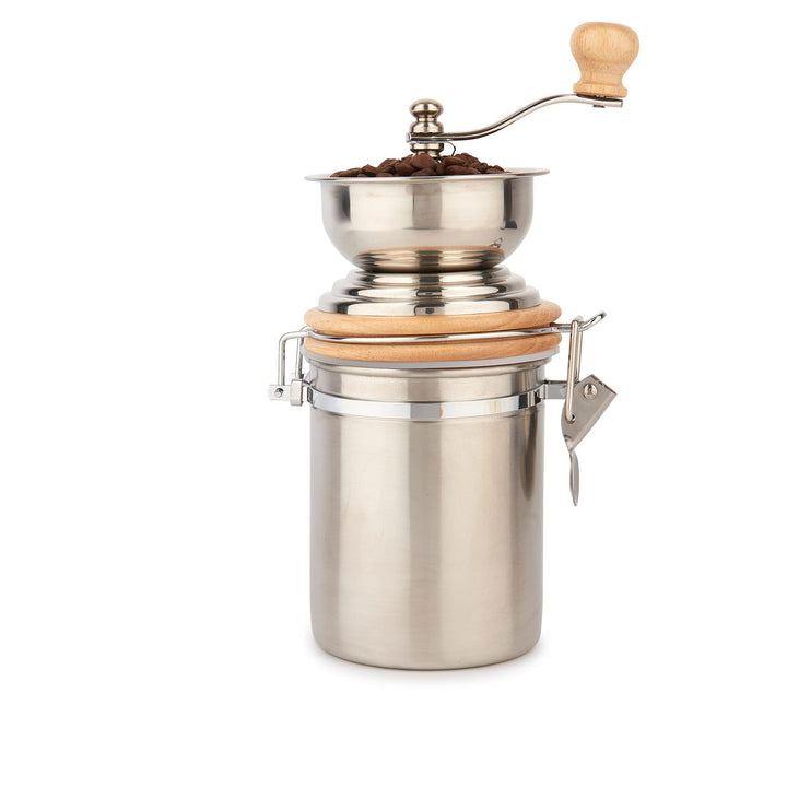 La Cafetière Traditionelle Kaffeemühle aus Edelstahl