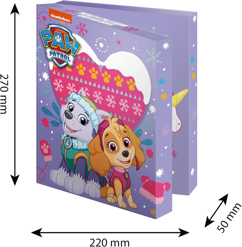 KTN Dr. Neuberger Paw Patrol - Beauty Adventskalender, PAWsome holidays, gefüllt mit Kosmetik und Pf