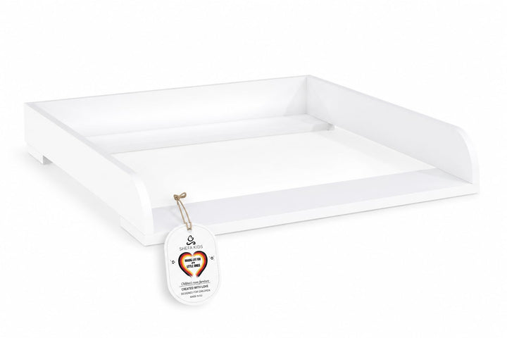 Shefa Kids Wickelaufsatz 800 - Universeller Wickeltischaufsatz für Ikea Kommoden MALM, HEMNES und NO