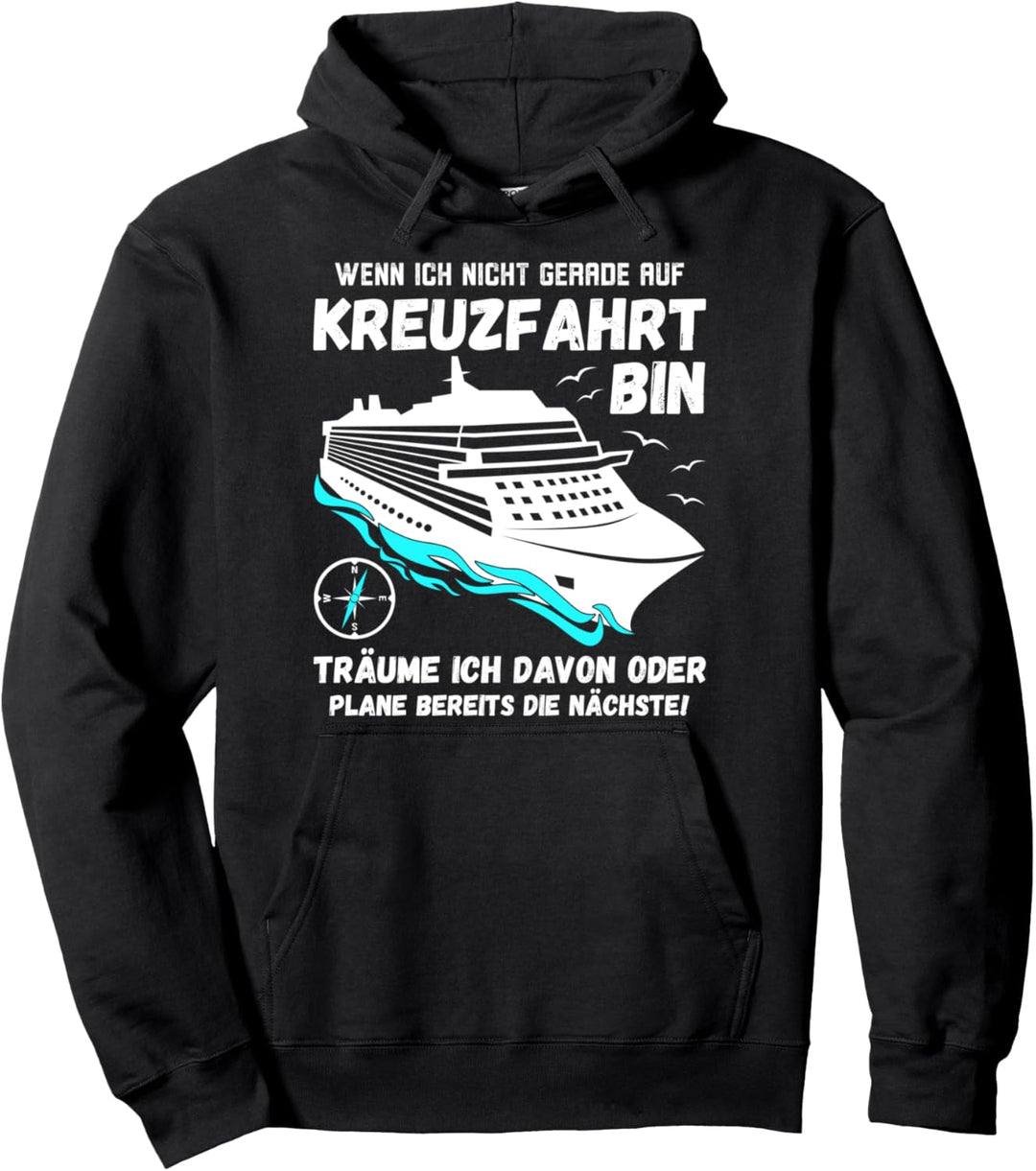 Kreuzfahrttourismus Schiffsreise Kreuzfahrt Weltreise Pullover Hoodie