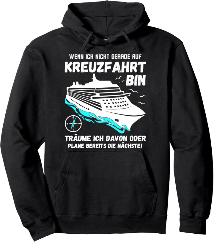Kreuzfahrttourismus Schiffsreise Kreuzfahrt Weltreise Pullover Hoodie