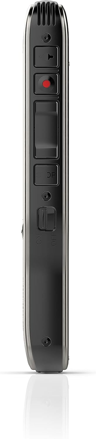 Philips PocketMemo DPM6000 Digitales Diktiergerät, Audiorecorder & ACC8120 Dockingstation für Digita
