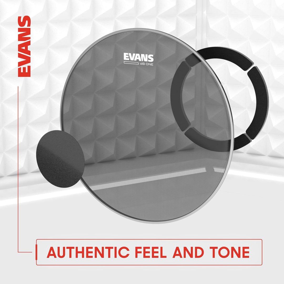 Evans dB One Snare Batter Drum Fell, 14 Zoll, Black 14" (Snare) Drumhead, 14" (Snare) Drumhead