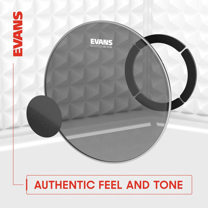 Evans dB One Snare Batter Drum Fell, 14 Zoll, Black 14" (Snare) Drumhead, 14" (Snare) Drumhead