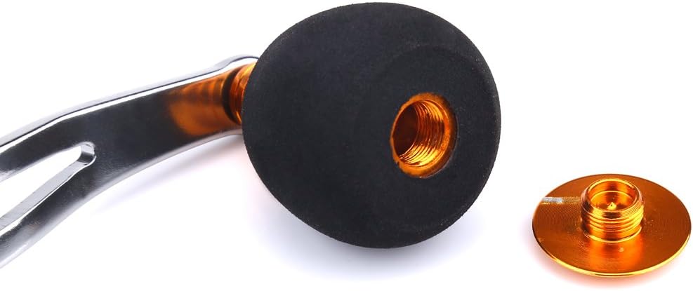 Power Handle for Calcutta Fishing Reel,Angelrolle Griff Ersatz Power Knob Vollmetall Baitcasting Ang