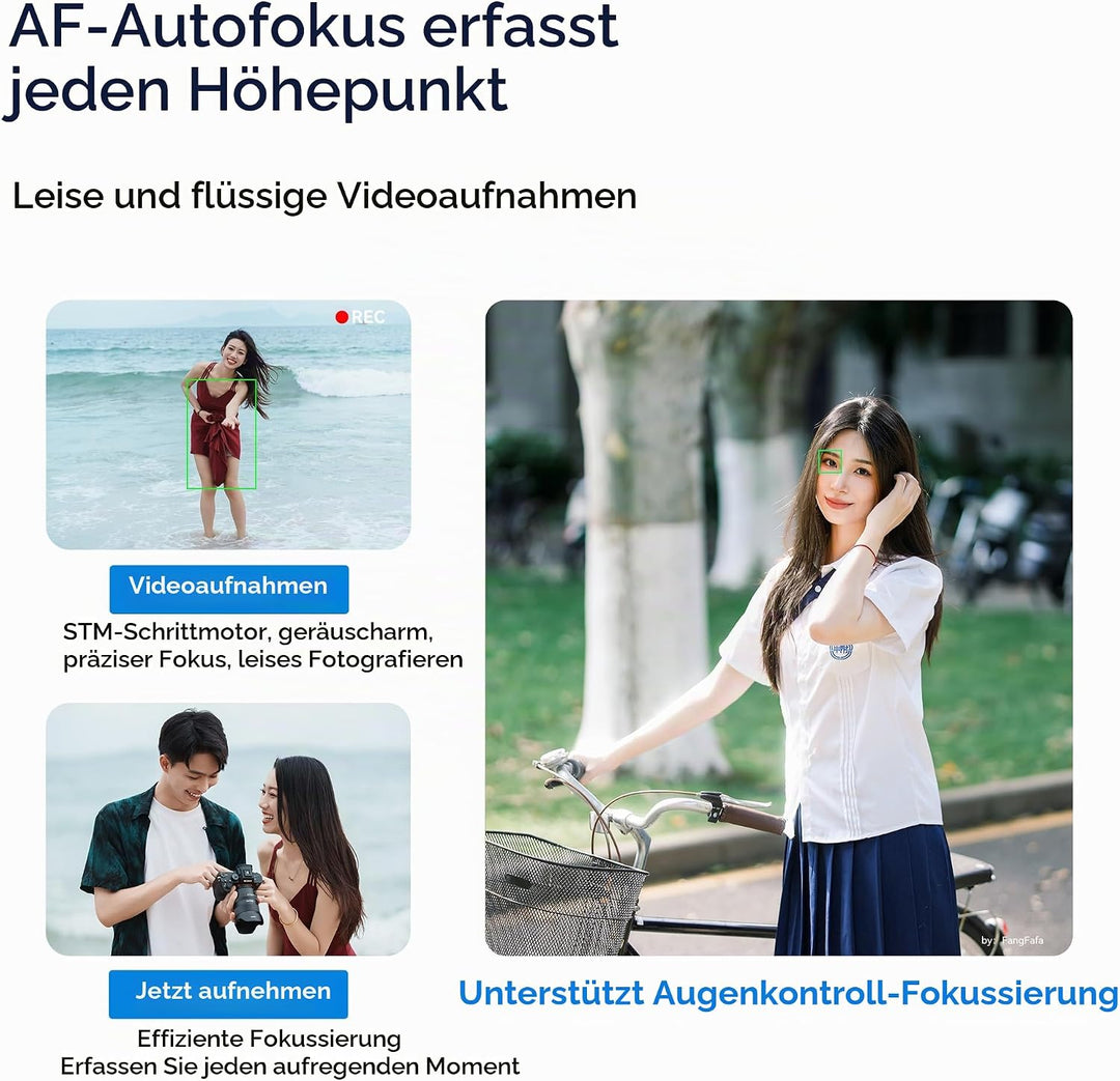 7artisans AF85mm f1.8 Vollformat-Portrait-Automatikobjektiv,Kompatibel mit Sony E-Mount A7R5 R4 R3 M