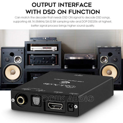 Mini XMOS XU208 Digitale Schnittstelle USB zu Koaxial/Optisch/HDMI/12S Konverter Digital Interface A