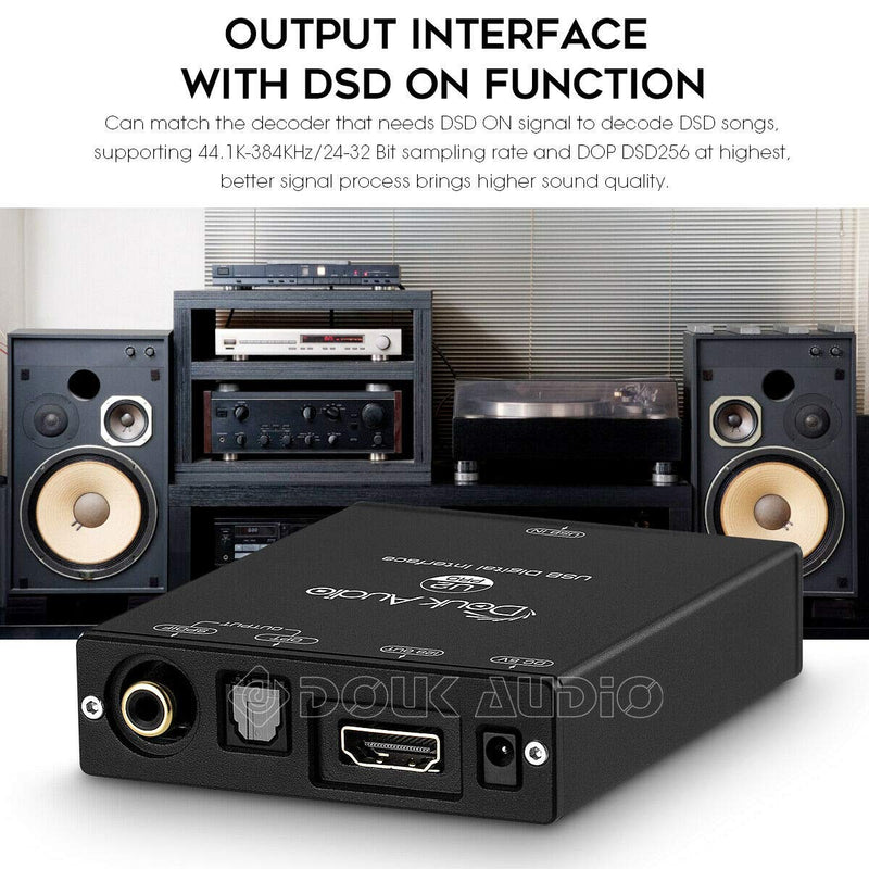 Mini XMOS XU208 Digitale Schnittstelle USB zu Koaxial/Optisch/HDMI/12S Konverter Digital Interface A