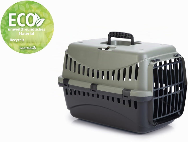 MP Bergamo Transportbox Gipsy 50 – Reisezubehör, Transportbox für Hund und Katze – Tür aus Kunststof