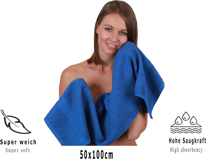 Betz Handtuch Palermo - 80 Stück Handtücher 100% Baumwolle Grösse 50 x 100 cm Hotel-Qualität Farbe b