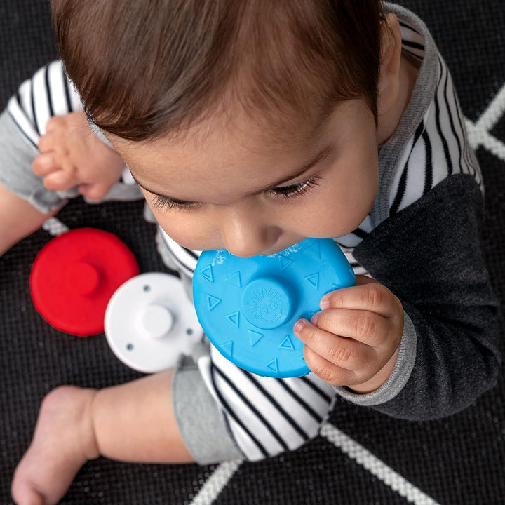 Baby Einstein, Stack & Wobble Zen BPA-freies Beissring Spielzeug für das Lernen von Ursache und Wirk
