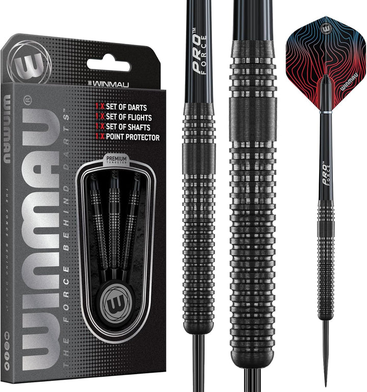 WINMAU Solaris Pro Spezial Dartset mit Stahlspitze 21.0 Gramm, 21.0 Gramm