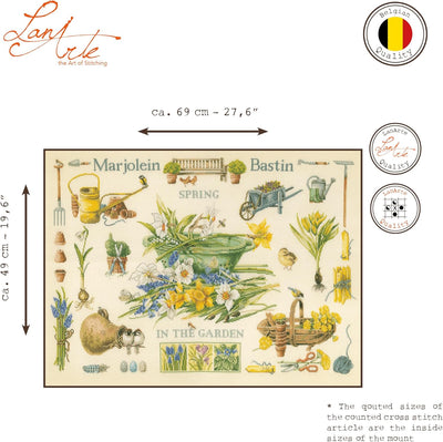 Lanarte PN-0007964 Kreuzstich Set, Baumwolle, Mehrfarbig, 69x49cm 69x49cm Mehrfarbig, 69x49cm Mehrfa