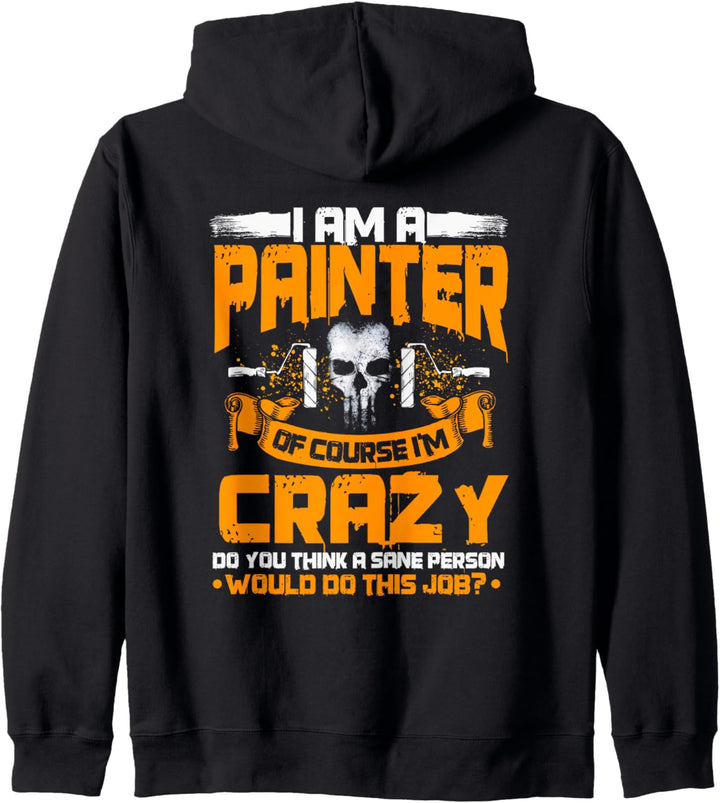 Maler Geschenke Design auf der Rückseite der Kleidung Kapuzenjacke