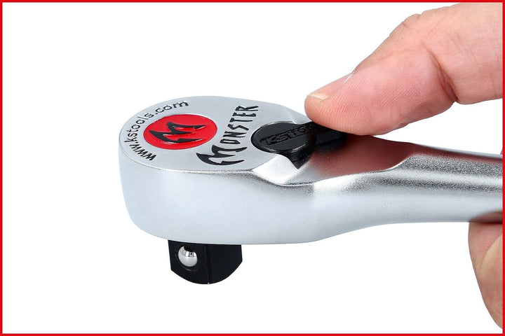 KS Tools 935.1490 1/4" Monster Umschaltknarre, 80 Zahn