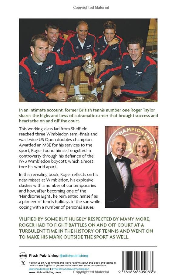 The Man Who Saved Wimbledon: Roger Taylor's Official Biography, Taschenbuch