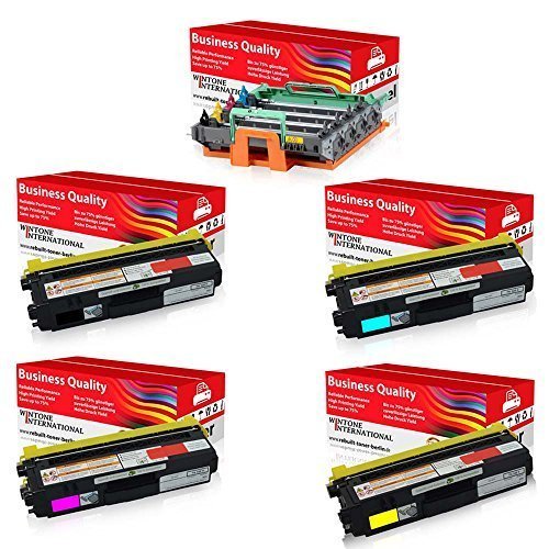(4X Rebuilt Business Toner + 1x Drum Brother TN325 (K+C+M+Y) DR320), Kompatibel Business Tonerkartus