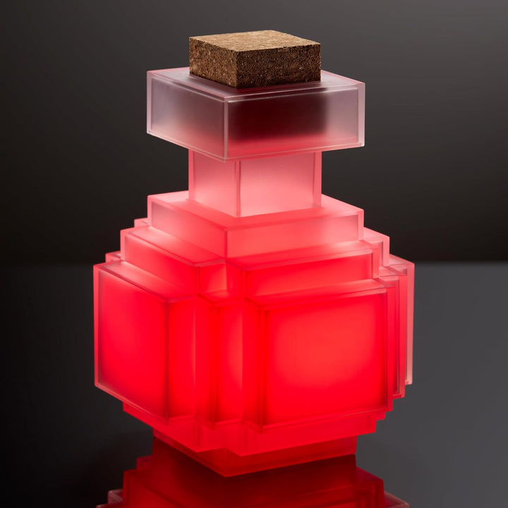 The Noble Collection Minecraft Trank Flasche LED Farbwechsel