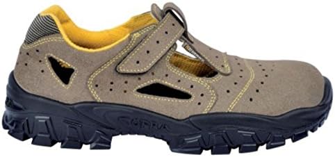 Cofra NT040-000.W36 NEW BRENTA S1 P SRC Sicherheitssandalen, Beige/Orange, Grösse 36 36 EU, 36 EU