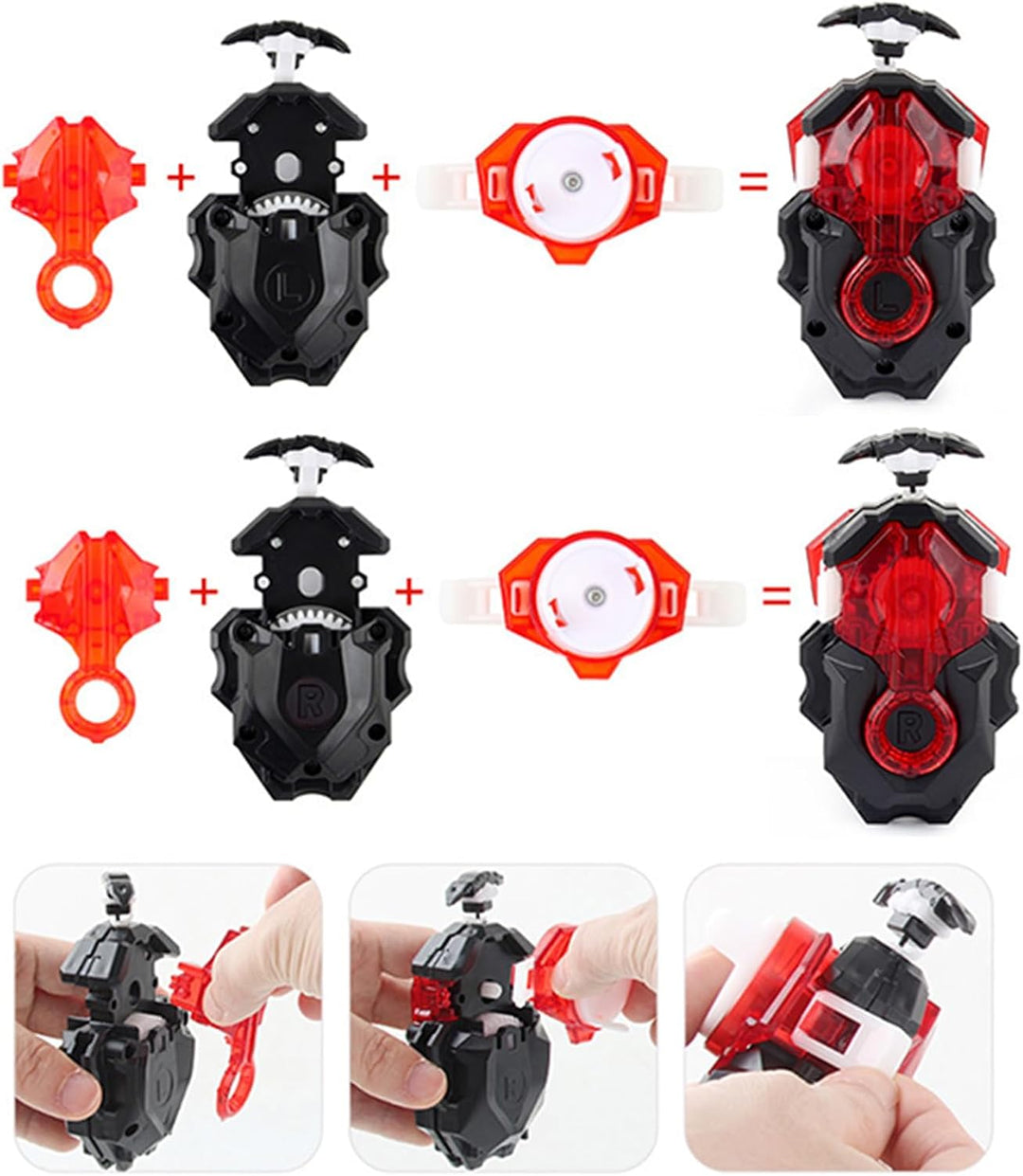 Gyros Kreisel Set, 4D Kampfkreisel Modell Speed Kreisel Mit Für Weihnachten, Geburtstag - 8 X Tops +