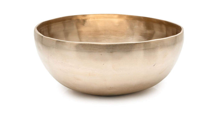 XDrum Therapeutic Klangschale Ton D / 1300 g, Gestimmt auf Ton D | Handgehämmerte Klangschale für Sa