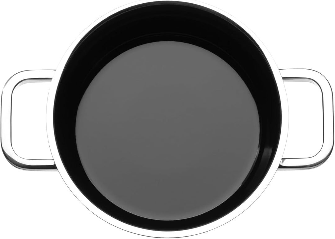 WMF Fusiontec Functional Kochtopf gross 20cm, Fleischtopf Induktion 3,7l, Glasdeckel mit Abgiessfunk