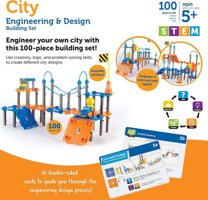 Learning Resources City: Bausatz „Naturwissenschaftliche Konstruktionen“